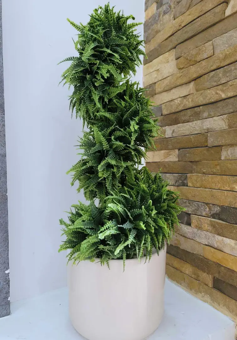 Plante Artificielle Fougères Avec Pot En Céramique RF103