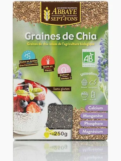 Organic chia seeds