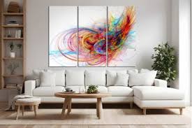 Abstract canvas art
