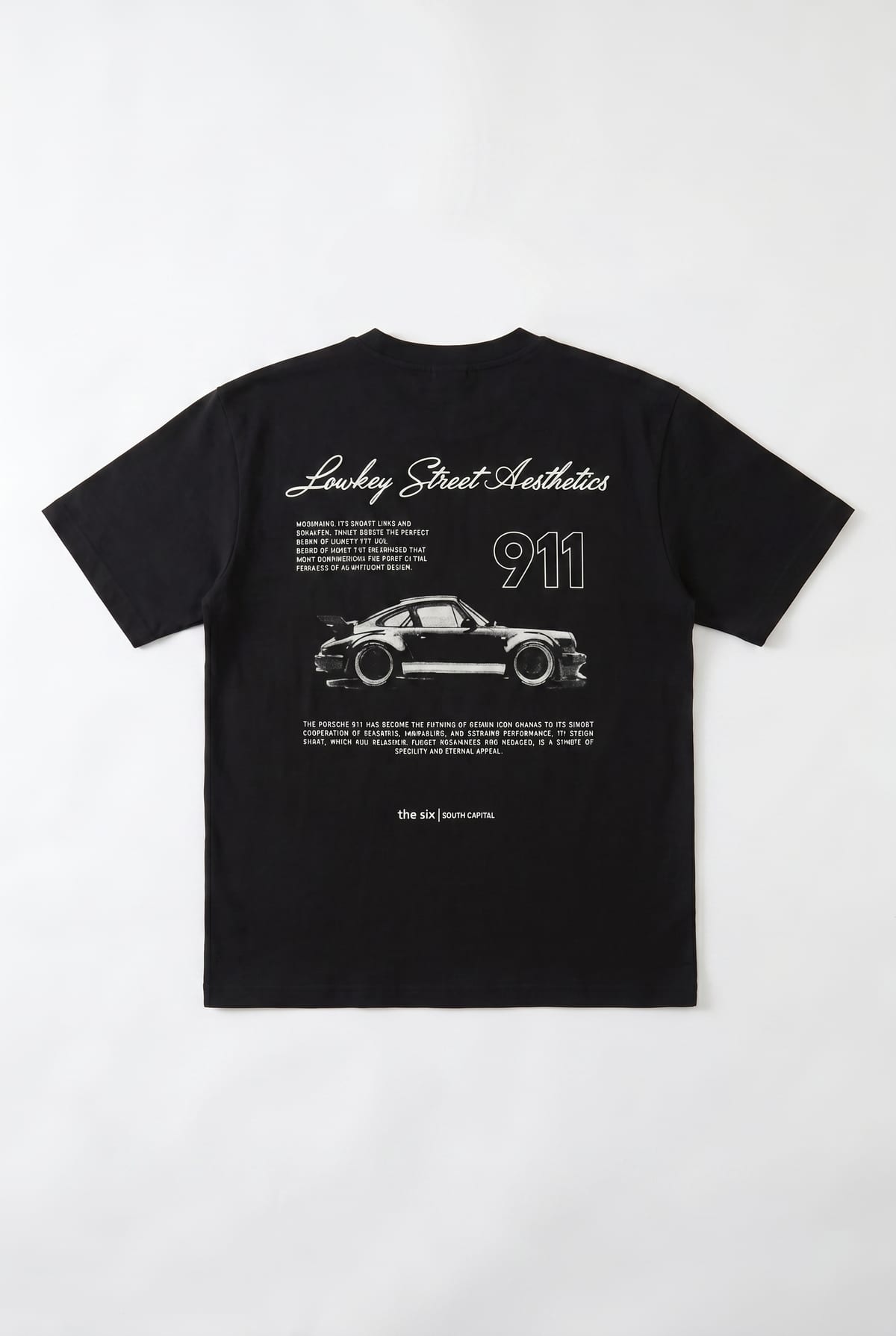 T-Shirt Oversize Imprimé 911