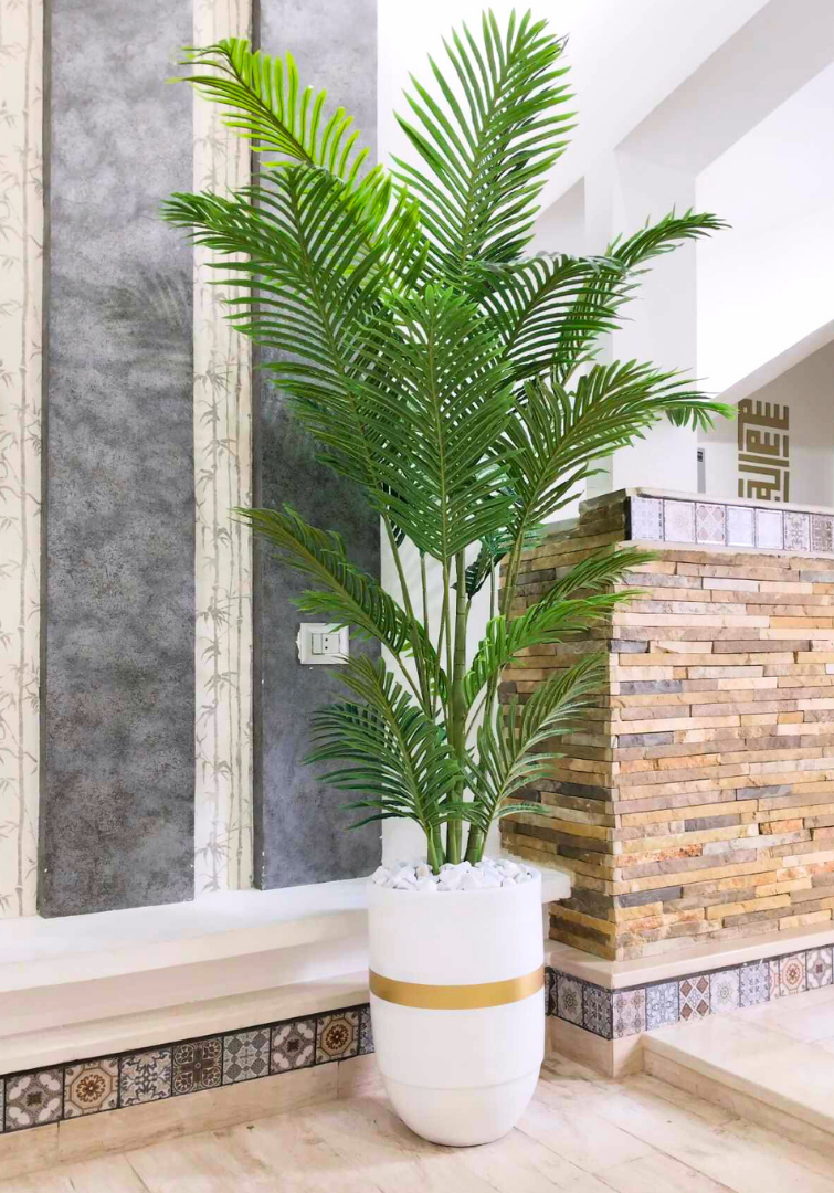 Palmier Artificiel Avec Pot En Céramique X131